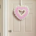 thumbnail image 5 of Valentine's Day Sign Holiday Door Wreaths, Valentines Heart Shaped Wreaths Valentine Party Decor, Valentines Day Wall Decor, Valentines Wreaths for Front Door Outside, 5 of 7