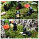 thumbnail image 3 of Enchufe De Tierra De Gato De Resina, 6 Uds., Microadornos, Paisaje De Jardín Luminoso, Simulación De Resina Animal Enchufable Diy Para Decoraciones De Césped Serendint HA036285-00, 3 of 6