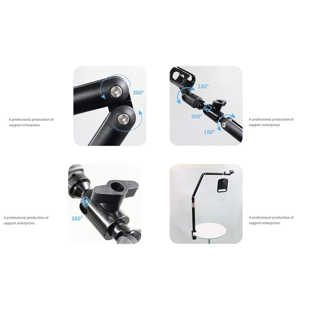 Tall Stability Aluminum Micr Boom Arm 43 Foot Reach Efficient Office Solution