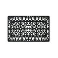 thumbnail image 6 of JML Non-Slip MicrofiberFabric & Rubber Doormat - Soft Entryway Rug for Home/Office (16"x24") - Easy Clean Door Mat for Indoor/Outdoor Use, Decorative Metal Panel Pattern, 6 of 6