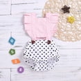 thumbnail image 4 of Baby Girl Ruffled Backless Romper, 4 of 8