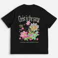 thumbnail image 3 of Unchanging Christ Hebrews 13:8 Print Tshirts Yesterday Today Forever Scripture Graphic Tees Faith Based Spiritual Short Sleeve Casual Tops Black,XL, 3 of 8