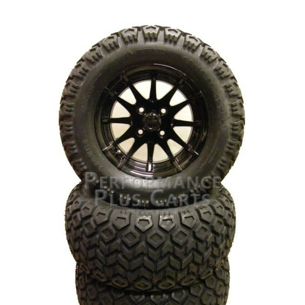 Club Car DS Golf Cart Lift Kit Tire & Wheel Combo 12" Wheel With 23" Tires