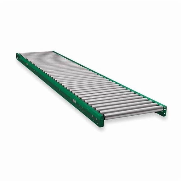 Ashland Conveyor Roller Conveyor,10 ft. L, 36BF 10F10KG03B36