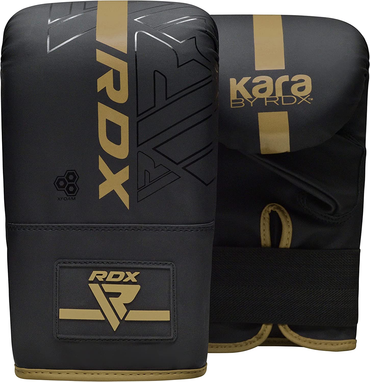 RDX 4PC Punching Bag Anti Swing Heavy Filled Set, Non Tear Maya Hide Leather Adult Bag with Ceiling Hook Punching Gloves Chain, Kickboxing Boxing MMA Muay Thai Karate Training, 60 lb, 80 lb