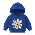 thumbnail image 1 of Sudadera con capucha para bebé, niño y niña, sudadera informal con estampado para bebé, regalo para niña, blusa, 1 of 5