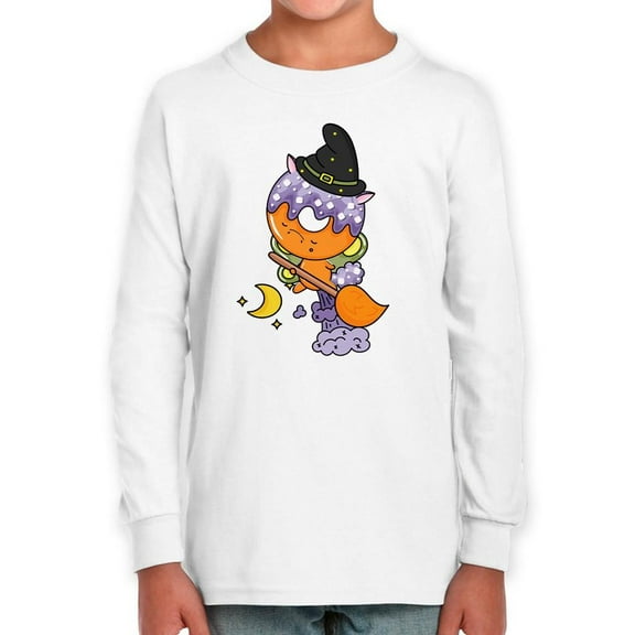 Funny Unicorn Donut Iii Long Sleeve Toddler -Image by Shutterstock, 5 Toddler