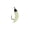 A002- Clear, variant on Soft Plastic Fishing Lures Bionic Fishing Lure 0.016 Ounce 0.8 Inch Ringed Body Imitation Maggot Fishing Bait Freshwater Saltwater Panfish Trout Crappie Soft Lure 1 Pack