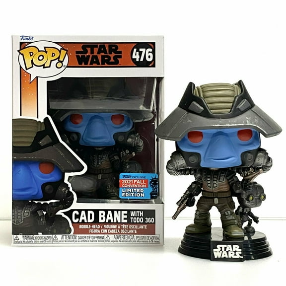Funko Star Wars The Bad Batch Cad Bane Vinyl Figure, 7" x 5"