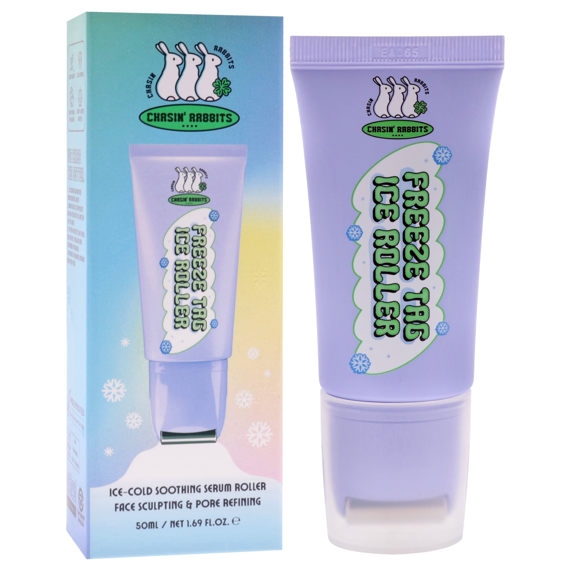Chasin Rabbits Freeze Tag Ice Roller Face , 1.69 oz Serum