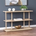 thumbnail image 5 of HomeRoots 402417 42 in. Floor Shelf Console Table with Storage, Natural, 5 of 5