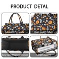 thumbnail image 4 of Large Capacity Tote Bag,Halloween Ghost Pumpkin Medley Pattern Handbag Fashion Luxury Tote Bag,15.7"x13"x 5.1" Inches,Laptop Compatible, 4 of 6