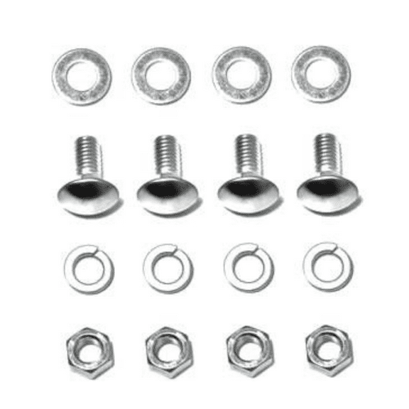 Southern Camaro's 1964-66 Chevrolet Chevelle Front Bumper Bolt Kit (64FBB)