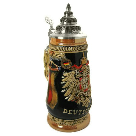 Eagle German Beer Stein K1005 (Best Imported German Beer)