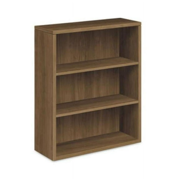 10500 Series 36 in. W x 13.13 in. D x 43.38 in. H Three-Shelf Laminate Bookcase - Pinnacle