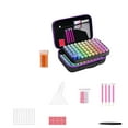 thumbnail image 2 of kkbbma under $5 Diamonds Paintings Tools, Diamonds Paintings Storage Box with 60 Bottles, DIY Diamond Art Storage Organizer with Tools, Diamonds Paintings Tools Kit with Containers, 2 of 6