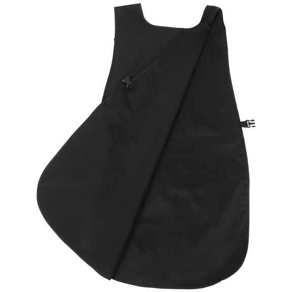 LOLIPPYY Salon Capes for Hair Stylist Black Polyester Protective 1Set