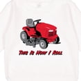 thumbnail image 3 of Inktastic This is How I Roll Mower Toddler Sweatshirt, 3 of 4