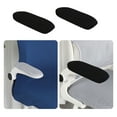 thumbnail image 4 of Ergonomic Armrest Covers for Office Chairs, Breathable & Cushioned Desk Chair Arm Pads, Washable Stretchable Slipcovers for Computer Gaming Swivel Wheelchair, 4 of 4