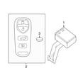 thumbnail image 2 of New Genuine Nissan Battery-Key OE B8599C2025, 2 of 10