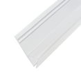 thumbnail image 1 of Uxcell H-Type Barrera Inferior de Puerta de Vidrio Sin Marco Tira de Sello Plástico Transparente 1pcs 0.79''x0.47''x78.74, 1 of 4