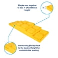 thumbnail image 3 of Camco RV Leveling Blocks - Features Interlocking Nested Design & Includes Zippered Bag for RV Storage - Each Camper Leveling Block Measures 8.5" x 8.5" x 1" - 10-Pack, Design May Vary (44510), 3 of 7