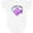 AA-White, variant on Inktastic Cutest Catch Cute Purple Fish Boys or Girls Baby Bodysuit