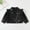 Black, variant on NAISIBABY Girls PU Leather Jacket 8T, Long Sleeve Full Zipper Lapel Ruffles Fashion Cropped Motorcycle Coat Black