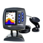 Tomshoo FF918-C100DS Color Screen Wired Fish Finder 328ft/109.6yard Water Depth Boat Fish Finder