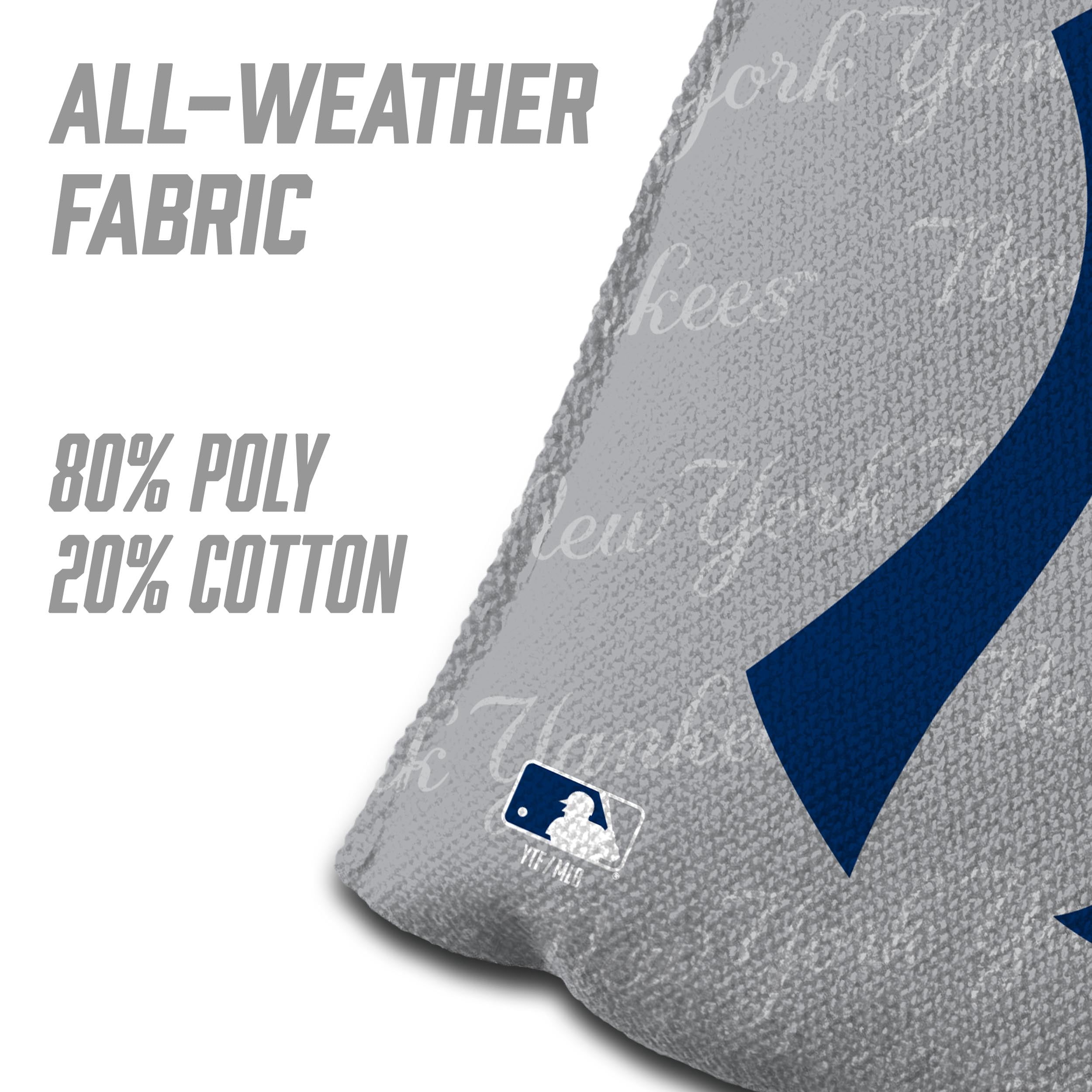 MLB New York Yankees Cornhole Bags - 4PK - Grey