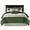 Green, variant on Gracie Mills Bryony 7-Piece Microsuede Comforter Set