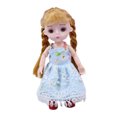 thumbnail image 3 of articulaciones Muñeca BJD Ojos en 3D Vestido lindo Peluca de regalo Sunnimix Muñeca BJD Cuerpo de niña, 3 of 7