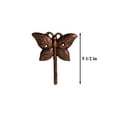 thumbnail image 2 of FantasHome Wall Mounted Cast Iron Home Décor Single Hook - Butterfly, 2 of 5