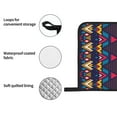 thumbnail image 5 of ZICANCN Oven Mitts and Pot Holders Sets, Exotic Style Tribal Geometry Baking Sets Kitchen Heat Resistant 4 Pieces, 5 of 8