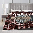 thumbnail image 5 of Kevin Rock Rapper Gates Blanket Soft Cozy Lightweight Warm Throw Blanket Bedroom Sofa Decorations All Seasons Blankets 80"X60", 5 of 6