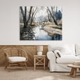 thumbnail image 3 of Stupell Industries Coastal Serene Reflections at Autumn Creek Canvas Art, 48 x 36, by Franklyn Gregory, 3 of 8