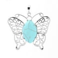 thumbnail image 1 of Pendentifs Forme d'Il de Cheval Pierre Naturelle Quartz pour Femmes Collier Bijoux, 1 of 6