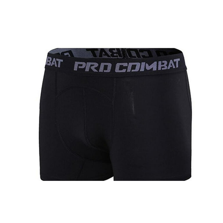 Vedolay Underwear Men,Men's Dual Pouch Underwear Single-Sided Moisture  Transported Boxer Briefs(Black,L) 