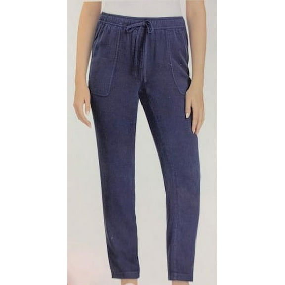 Hilary Radley Women's Tencel Pants, Navy, XL - NEW