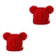 thumbnail image 3 of sweethay Gorro con giro de frita, lindo diseño de doble capa, tocado a la moda, buena retención de calor, orejeras plegables, gorras para Type8 NO8, 3 of 6
