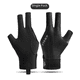 thumbnail image 2 of Guantes de billar profesionales para hombre, de tres dedos, transpirables, antideslizantes, de seda de hielo, de una sola pieza, para zurdos, para mujer, T3, 2 of 5