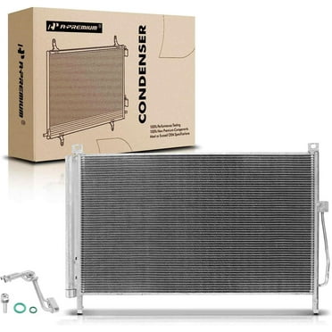 A-Premium Air Conditioning A/C Condenser Compatible with Nissan Murano 2015-2019 2.5L 3.5L, Replace# 921005AA1A, 921005AA1B