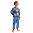 thumbnail image 4 of WAYUTE Girls Pajamas for Kids 2 Piece Long Sleeve Cartoon Print Crew Neck Top and Jogger Pants Soft Lined Pjs Home Outfit Nightwear Casual Daily Wear,Multicolour,Size 3 Y-4 Y, 4 of 5