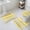 Yellow, variant on Yellow Nordic Style Stripes Bath Mat 3 Piece Bathroom Rug Set, Yellow Gray Texture Non Slip Bath Rug Contour Mat and Toilet Lid Cover, Absorbent Shower Mats Soft Bath Rugs and Mats Sets