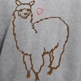 thumbnail image 3 of CafePress - Cute Alpaca Hooded Sweatshirt - Pullover Hoodie, Hooded Sweatshirt, 3 of 4