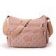 thumbnail image 1 of Bolso de hombro clásico de nylon para mujer | Bolso crossbody de gran capacidad y múltiples compartimentos | Cuero blando, correa ajustable, diseño elegante | 20x26x12cm | Viajes, trabajo, compras, 1 of 1