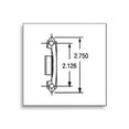 thumbnail image 3 of Amerock Face Mount Hinge (Set of 2), 3 of 4