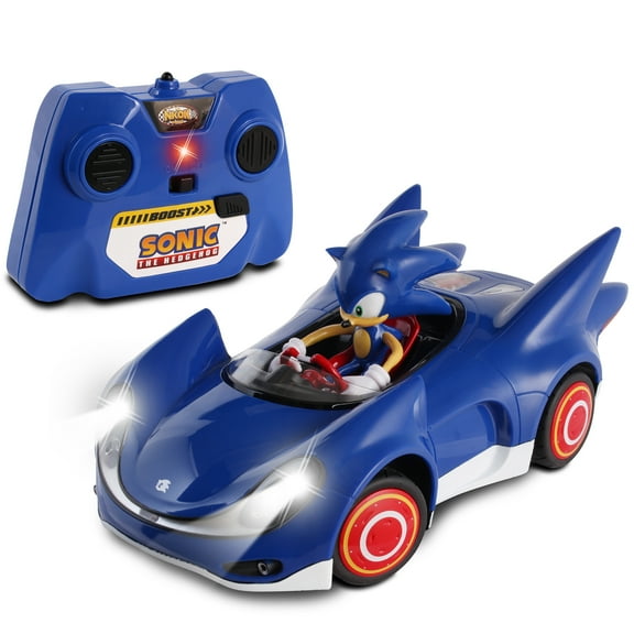 NKOK Sonic the Hedgehog and Sega All-Stars Racing Radio Control Car in Blue