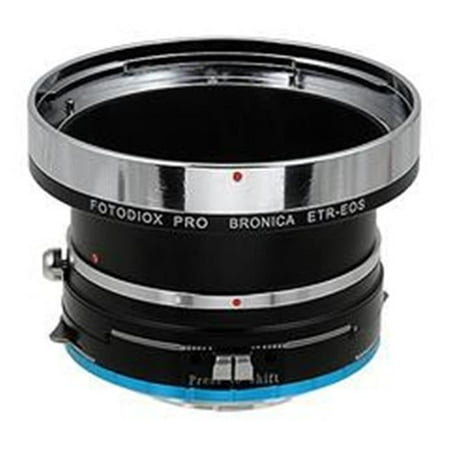 Fotodiox ETR-EOS--FXRF-P-Shft Pro Lens Mount Shift Adapter - Bronica ETR Mount SLR Lenses To Fujifilm X-Series Mirrorless Camera Body