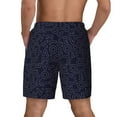 thumbnail image 2 of Lsque Mens Swim Trunks LOVE Pattern - Bathing Suit Compression Liner - Beach Swim Shorts Swimwear - (S-3XL) - Stretch Quick Dry -3X-Large, 2 of 9